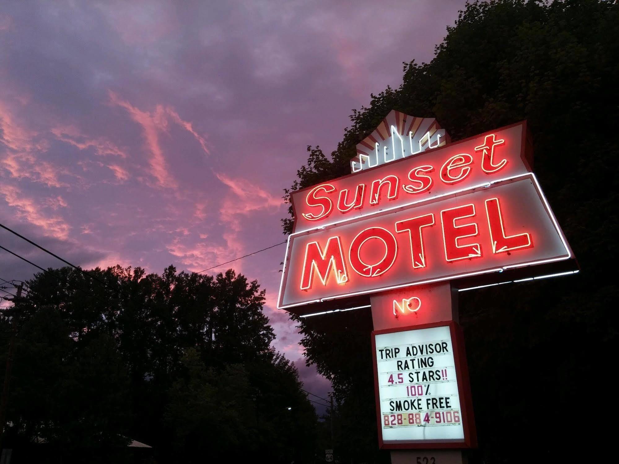 The Sunset Motel Бревард Екстер'єр фото